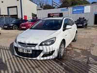 Used Vauxhall Astra S 2013 White Estate