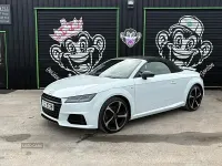 Used Audi TT Black Edition 180 HP (132 kW) 2017 White Coupe