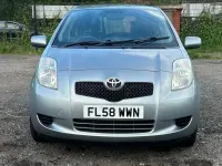 Used Toyota Yaris 69 HP (50 kW) 2008 Silver Hatchback