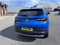 Used Vauxhall Grandland X SRi 128 HP (94 kW) 2021 Blue SUV