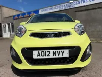 Used Kia Picanto 84 HP (61 kW) 2012 Green Hatchback