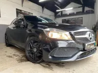 Used Mercedes A180 AMG line 109 HP (80 kW) 2017 Black Hatchback