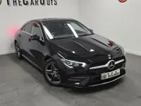 Used Mercedes CLA220 AMG line 190 HP (139 kW) 2019 Black Coupe