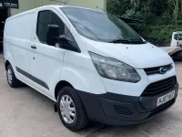 Used Ford Transit Custom 100 HP (73 kW) 2015 White Van