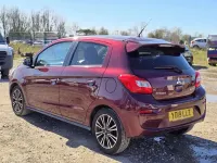 Used Mitsubishi Mirage 79 HP (58 kW) 2019 Mauve/purple Hatchback