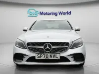 Used Mercedes C220 AMG line 194 HP (142 kW) 2019 Silver Sedan