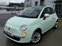 Used Fiat 500 Lounge 69 HP (50 kW) 2015 Green Hatchback