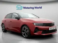 Used Vauxhall Astra GS Line 181 HP (133 kW) 2022 Red Hatchback