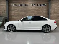 Used Audi A4 Black Edition 150 HP (110 kW) 2019 White Sedan