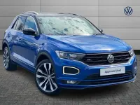 Used VW T-Roc R-line 150 HP (110 kW) 2019 Blue SUV