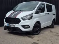 Used Ford Transit Custom 105 HP (77 kW) 2018 White Van