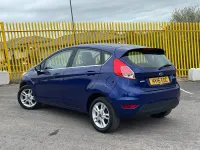 Used Ford Fiesta Zetec 2016 Blue Hatchback