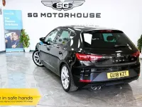 Used Seat Leon FR 184 HP (135 kW) 2018 Black Hatchback