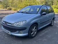 Used Peugeot 206 2003 Silver Estate