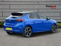 Used Vauxhall Corsa Elite 99 HP (72 kW) 2020 Blue Hatchback