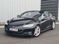 Used Tesla Model S 314 kW (428 HP) 2016 Black Hatchback
