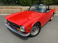 Used Triumph TR6 1973 Red Cabriolet