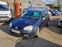Used VW Golf V S 105 HP (77 kW) 2008 Blue Hatchback