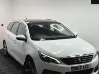 Used Peugeot 308 Allure 131 HP (96 kW) 2020 White Hatchback