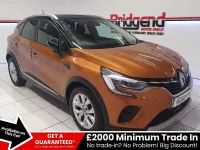 Used Renault Captur Iconic 2021 Orange/black SUV