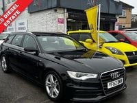 Used Audi A6 S-Line 177 HP (130 kW) 2012 Black Estate