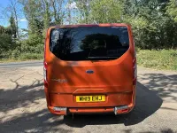 Used Ford Tourneo Custom Titanium 130 HP (95 kW) 2019 Orange Van