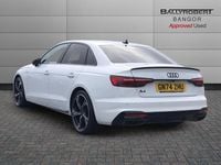 Used Audi A4 Black Edition 201 HP (147 kW) 2024 White Sedan