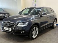 Used Audi Q5 S-line plus 177 HP (130 kW) 2014 Blue SUV