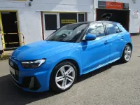 Begagnad Audi A1 Sportback S-Line 95 HK (69 kW) 2021 Blå Halvkombi