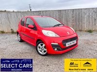 Used Peugeot 107 Allure 68 HP (50 kW) 2014 Red Hatchback
