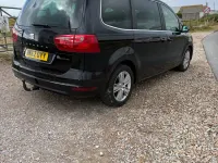 Usado Seat Alhambra Ecomotive 140 HP (102 kW) 2012 Preto Monovolume