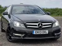 Used Mercedes C220 AMG 167 HP (122 kW) 2013 Black Coupe