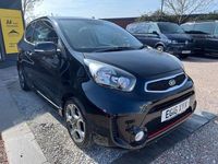 Used Kia Picanto 84 HP (61 kW) 2016 Black Hatchback