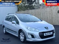 Używany Peugeot 308 Access 2014 Srebrny Kombi