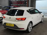 Used Seat Leon FR 184 HP (135 kW) 2015 White Hatchback