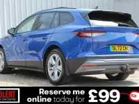 Used Skoda Enyaq iV ecoSuite 131 kW (179 HP) 2022 Blue SUV
