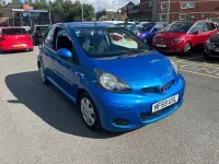 Used Toyota Aygo 2009 Blue Hatchback