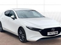 Begagnad Mazda 3 Inclusive 122 HK (89 kW) 2022 Vit Halvkombi