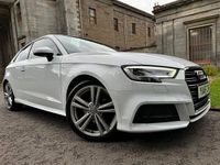 Used Audi A3 S-Line 150 HP (110 kW) 2016 White Hatchback