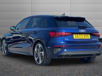 Used Audi A3 Comfort 150 HP (110 kW) 2023 Blue Sedan