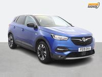 Used Vauxhall Grandland X Sport 130 HP (95 kW) 2019 Blue SUV