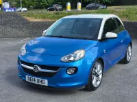 Used Vauxhall Adam Jam 2014 Blue Hatchback