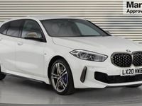 Used BMW M135 Comfort Edition 306 HP (225 kW) 2020 White Hatchback