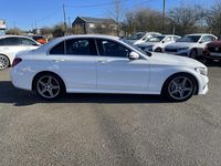 Used Mercedes C250 AMG line 204 HP (150 kW) 2017 White Sedan