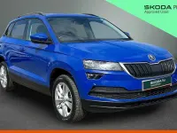 Begagnad Skoda Karoq SE Technology 116 HK (85 kW) 2019 Blå SUV