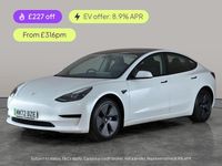 Used Tesla Model 3 RWD 208 kW (283 HP) 2022 White Sedan