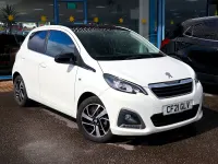 Used Peugeot 108 Allure 2021 White Hatchback