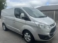 Used Ford Transit Custom Limited 130 HP (95 kW) 2017 Silver Van