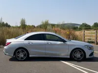 Used Mercedes CLA220 AMG line 177 HP (130 kW) 2018 Silver Coupe