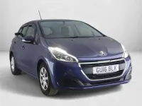 Used Peugeot 208 Active 68 HP (50 kW) 2016 Blue Hatchback